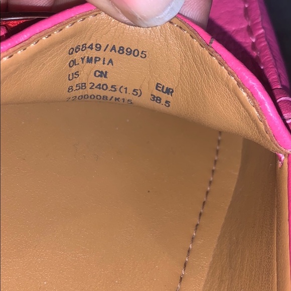 HOT PINK COACH LOAFERS! Great condition! - Picture 6 of 7